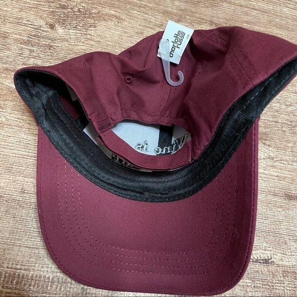 NWT Maroon Wine is My Self Care Baseball Hat - Picture 2 of 3